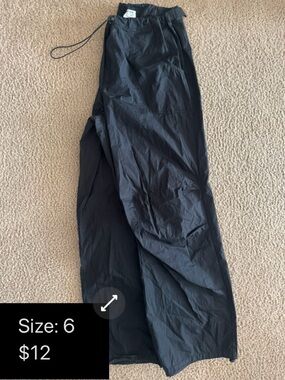 Men's Black Casual Drawstring Pants